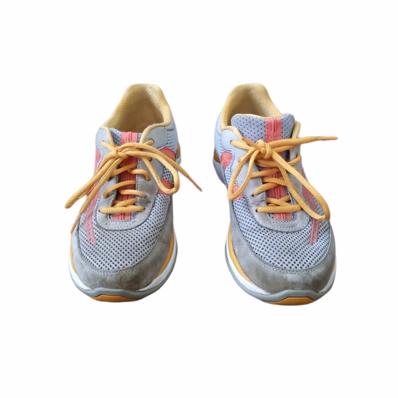 Dansko Womens Sneakers Shayla Gray Orange 7.5 - Picture 3 of 11